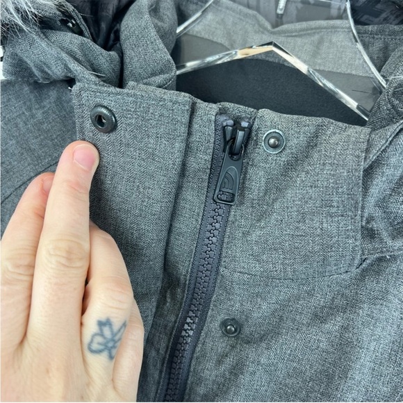 NORTH FACE Arctic Parka in Graphite Grey Heather XS - Picture 10 of 15